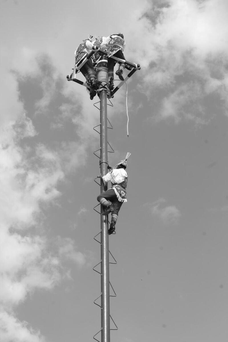 Voladores en Chapala